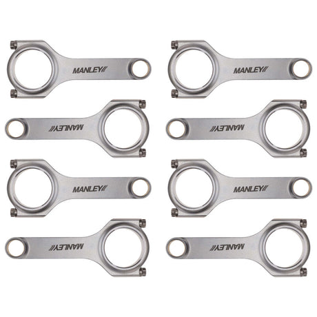 Manley Chevy Small Block LS Series 6.125in H Beam Connecting Rod Set 14051-8