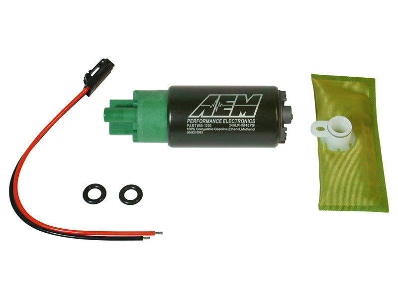 AEM 320LPH 65mm Fuel Pump Kit w/o Mounting Hooks - Ethanol Compatible 50-1220