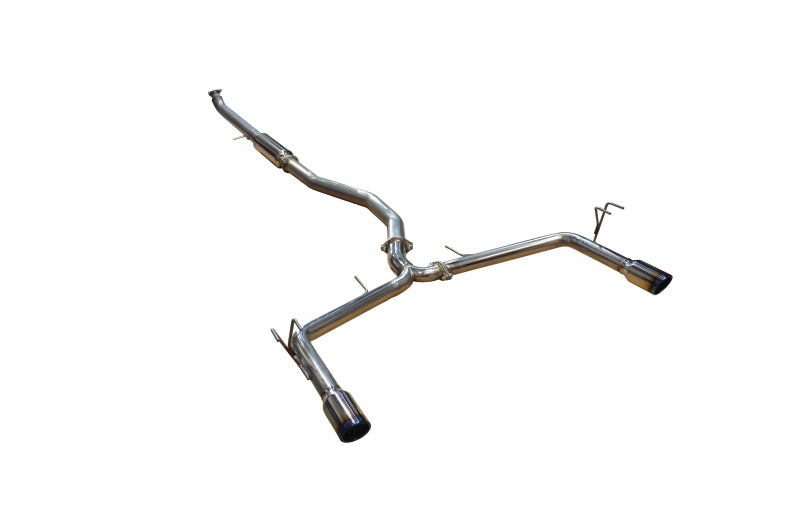 Injen 16-20 Honda Civic 1.5L Turbo 4Cyl (Sedan) 63mm SS Cat-Back Exhaust with Dual Burnt Titanium Tips SES1572TT