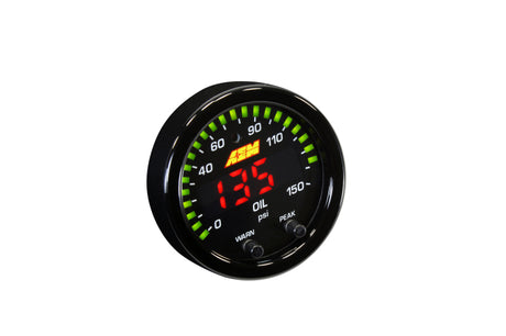 AEM X-Series 0-150 Oil Pressure Gauge Kit 30-0307