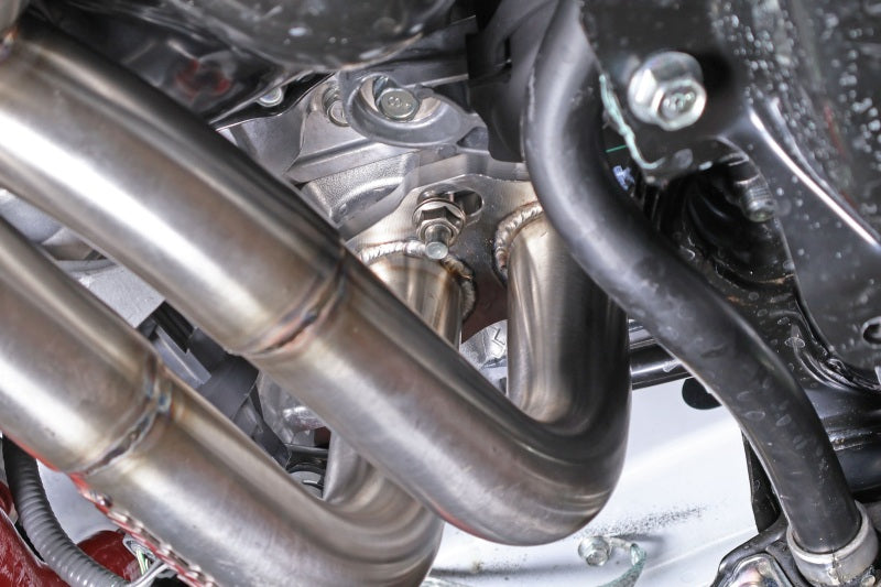 Perrin 22-24 Subaru WRX / 20-24 OBXT & Legacy XT / 19-24 Ascent Equal Length Header - Brushed SS PSP-EXT-058