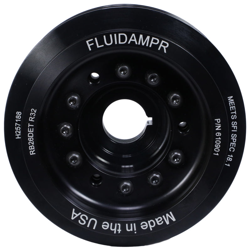 Fluidampr Nissan RB26DET Phase-1 BNR32 GT-R Steel Internally Balanced Damper 610901