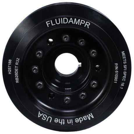 Fluidampr Nissan RB26DET Phase-1 BNR32 GT-R Steel Internally Balanced Damper 610901