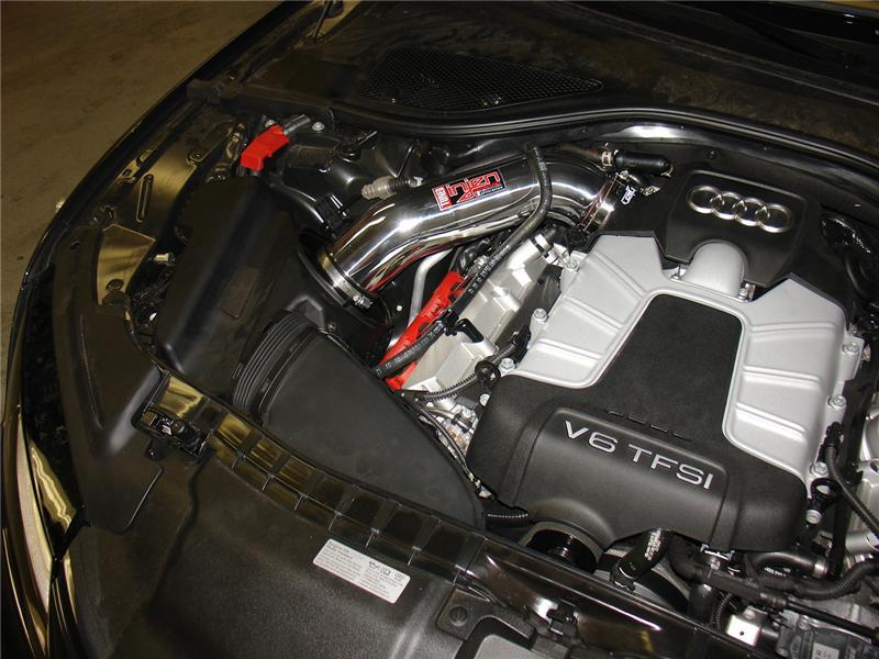 Injen 12-18 Audi A7 3.0L Supercharged Polished Short Ram Intake w/ MRI Tech & Air Horn SP3085P