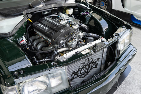 CSF 84-88 Mercedes-Benz W201 190E 2.3L - 16 w/ A/C High Performance Aluminum Radiator 7220