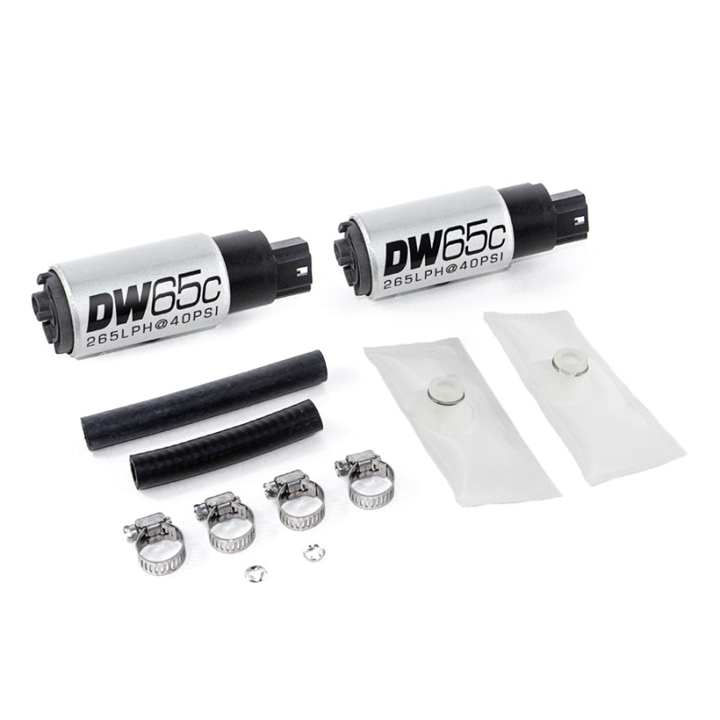 DeatschWerks 99-04 Ford Lightning DW65C 265lph Compact In-Tank Fuel Pump w/ Install Kit 9-651-1013