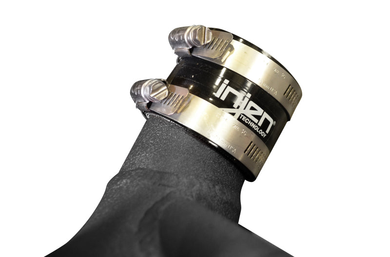 Injen 18-20 Kia Stinger 3.3L Twin Turbo Wrinkle Black Short Ram Air Intake SP1350WB