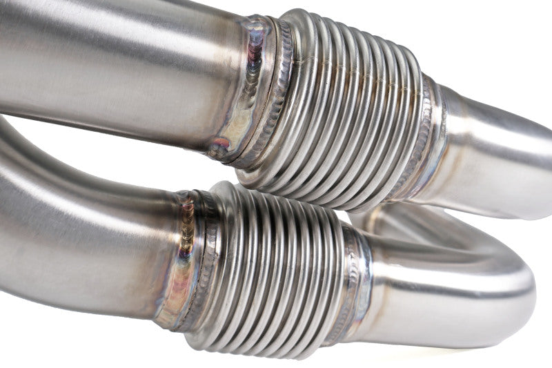 Perrin 22-24 Subaru WRX / 20-24 OBXT & Legacy XT / 19-24 Ascent Equal Length Header - Brushed SS PSP-EXT-058