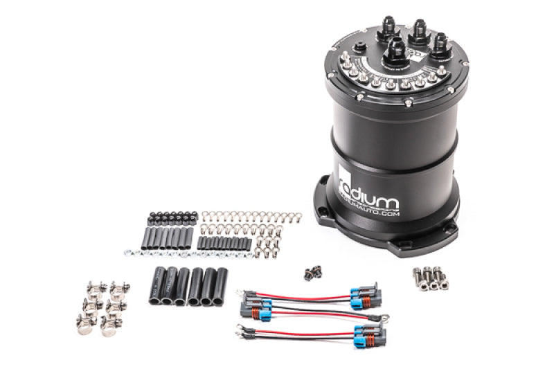 Radium Multi-Pump Fuel Surge Tank Fits Walbro F90000267/274/285 (Pumps Not Included) 20-1442