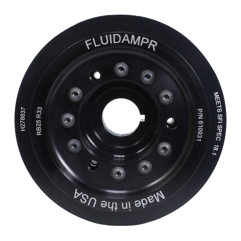 Fluidampr 94-99 Nissan Skyline R33 RB25DET (Non NEO) Steel Internally Balanced Damper 610931