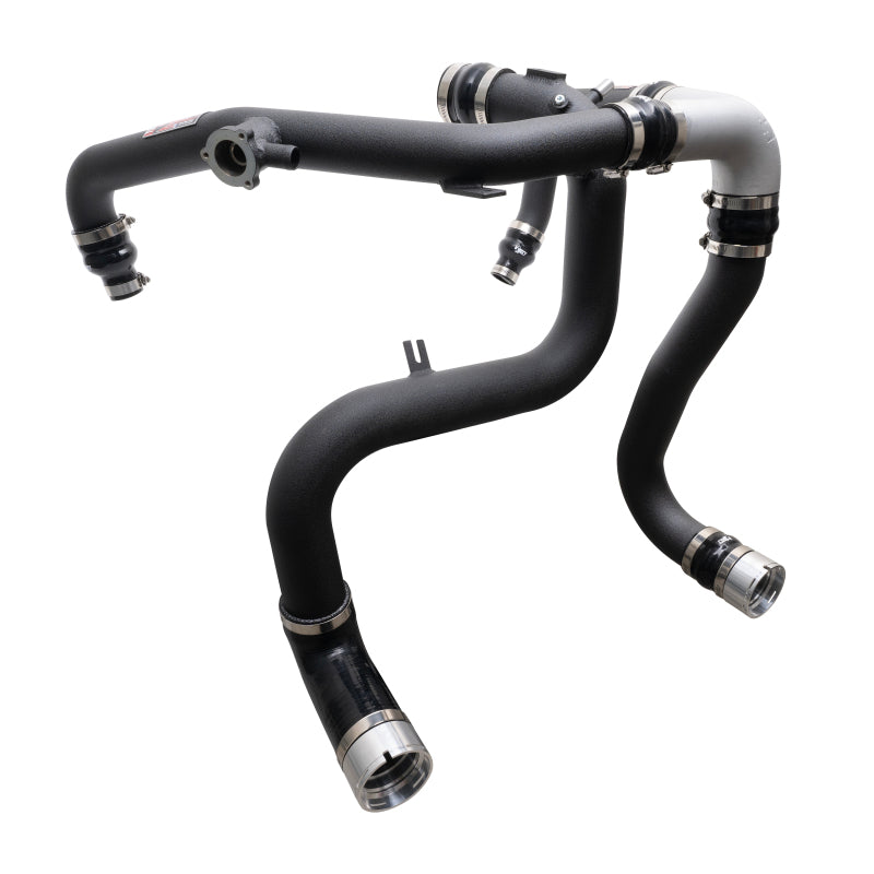 Injen 21-23 Ford Bronco 2.7L V6 (TT) EcoBoost SES Intercooler Pipes - Wrinkle Black SES9301ICPWB
