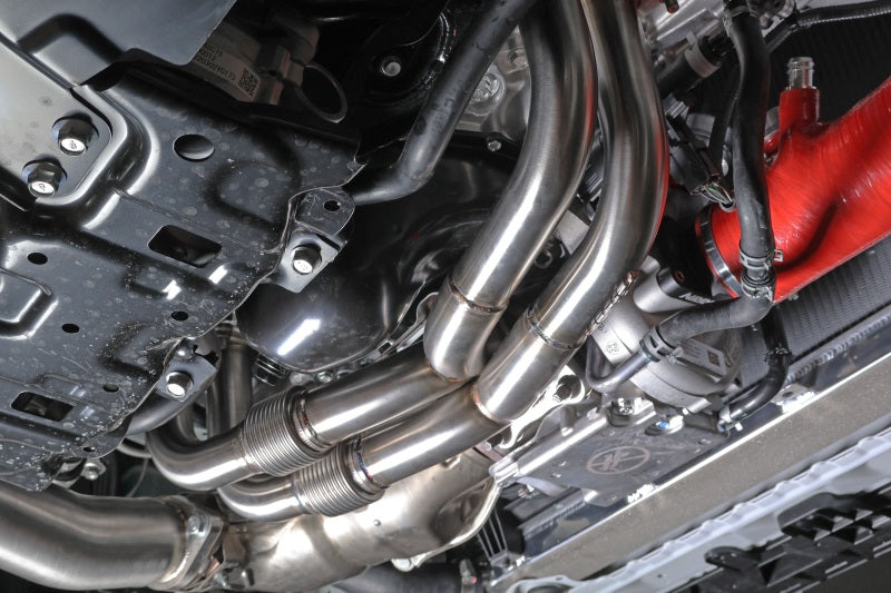 Perrin 22-24 Subaru WRX / 20-24 OBXT & Legacy XT / 19-24 Ascent Equal Length Header - Brushed SS PSP-EXT-058