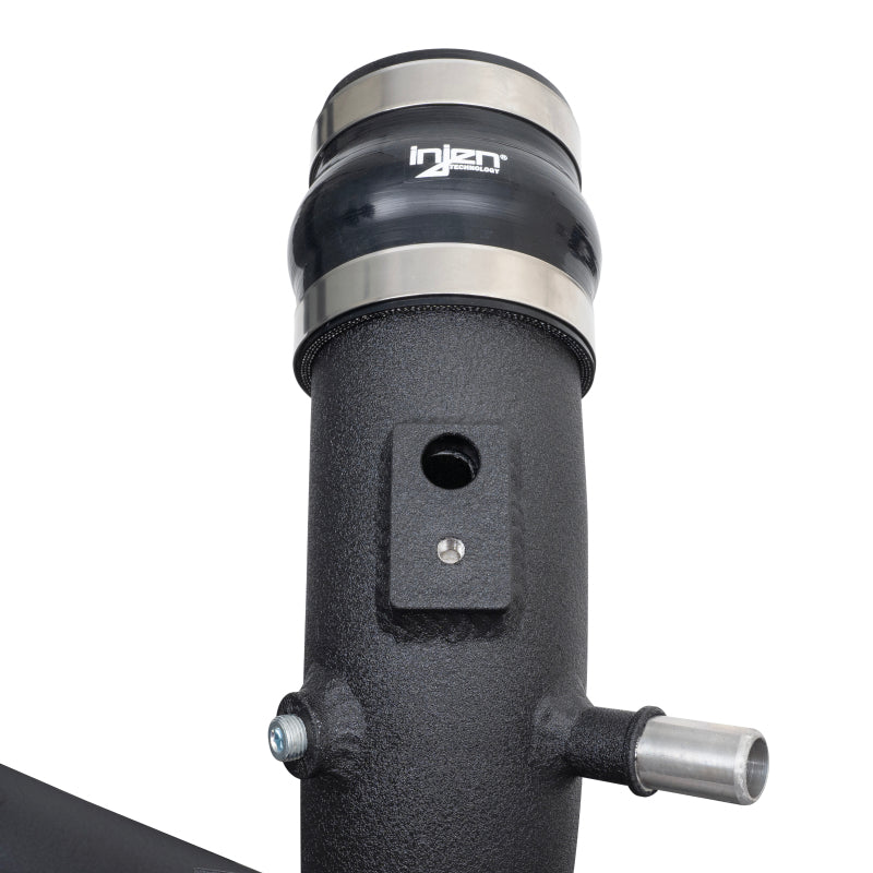 Injen 21-23 Ford Bronco 2.7L V6 (TT) EcoBoost SES Intercooler Pipes - Wrinkle Black SES9301ICPWB