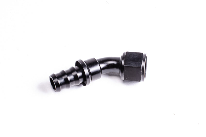 Radium Engineering 45 Degree 8AN Pushlok Hose End Fitting 14-0207