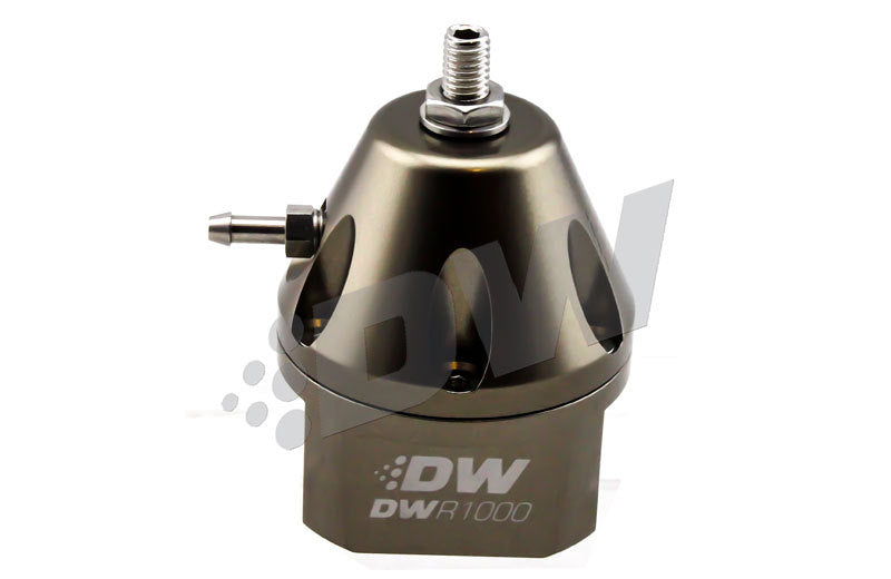 DeatschWerks DWR1000 Adjustable Fuel Pressure Regulator - Titanium 6-1000-FRT