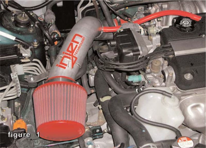 Injen 94-01 Acura Integra GSR L4 1.8L Black IS Short Ram Cold Air Intake IS1450BLK