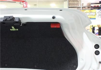 Perrin 13-20 & 2022 BRZ / 2022 Toyota GR86 / 17-20 Toyota 86 Trunk Handle - Red (Single Handle w/HW) PSP-INR-501