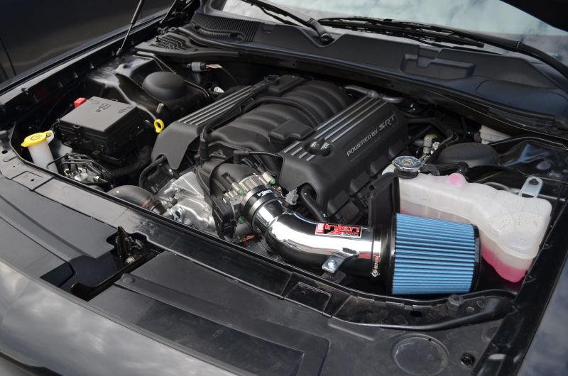 Injen 11-20 Dodge Challenger SRT-8 6.4L V8 Polished Power-Flow Short Ram Intake PF5064P