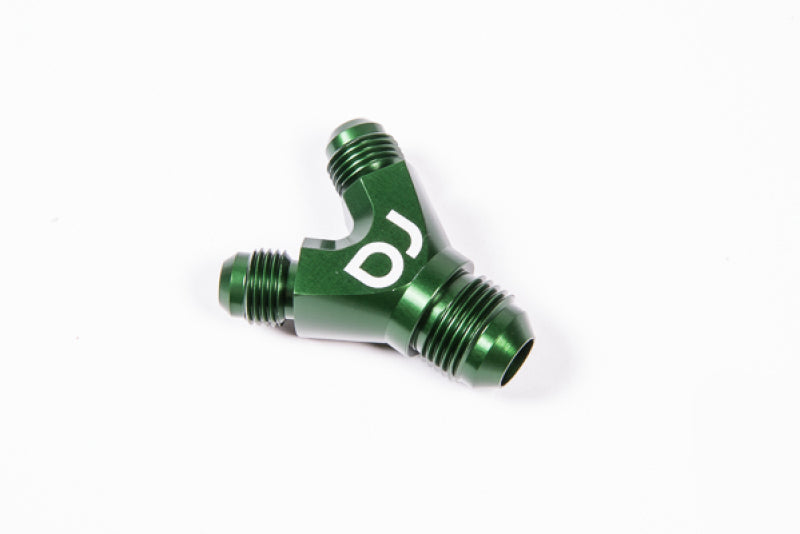 Radium Engineering Dual 6AN to 8AN Y-Adapter Block Fitting 14-0177