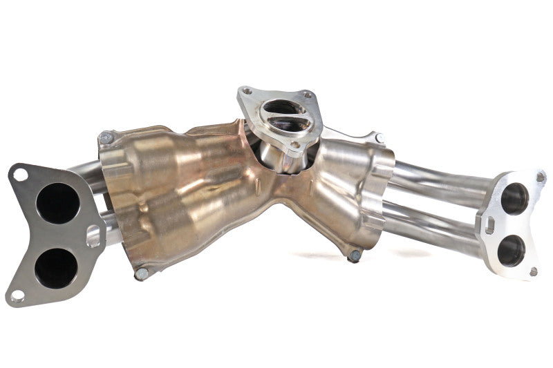 Perrin 22-24 Subaru WRX / 20-24 OBXT & Legacy XT / 19-24 Ascent Equal Length Header - Brushed SS PSP-EXT-058