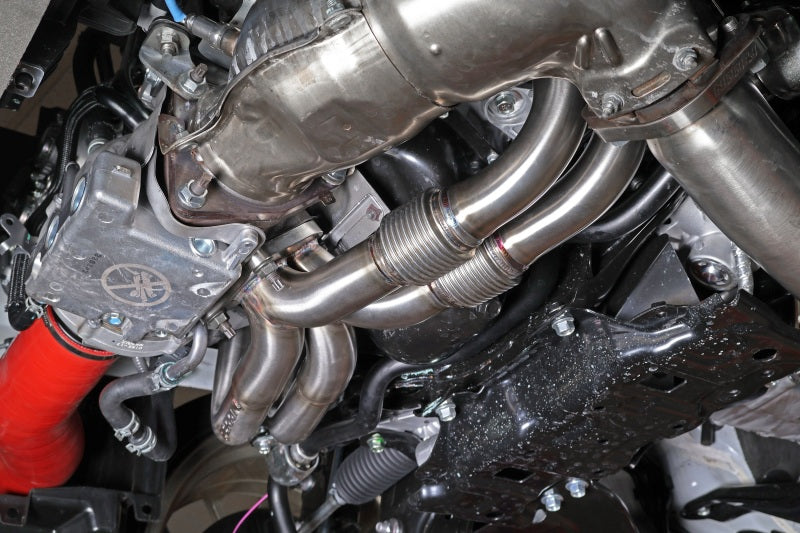 Perrin 22-24 Subaru WRX / 20-24 OBXT & Legacy XT / 19-24 Ascent Equal Length Header - Brushed SS PSP-EXT-058