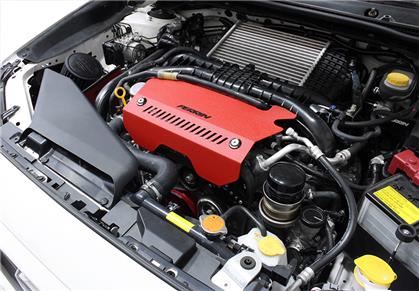 Perrin 15+ Subaru WRX Red Pulley Cover For FA DIT Engines PSP-ENG-152RD