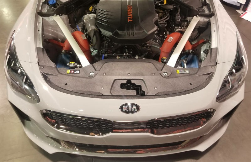 Injen 18-20 Kia Stinger 3.3L Twin Turbo Wrinkle Red Short Ram Air Intake SP1350WR