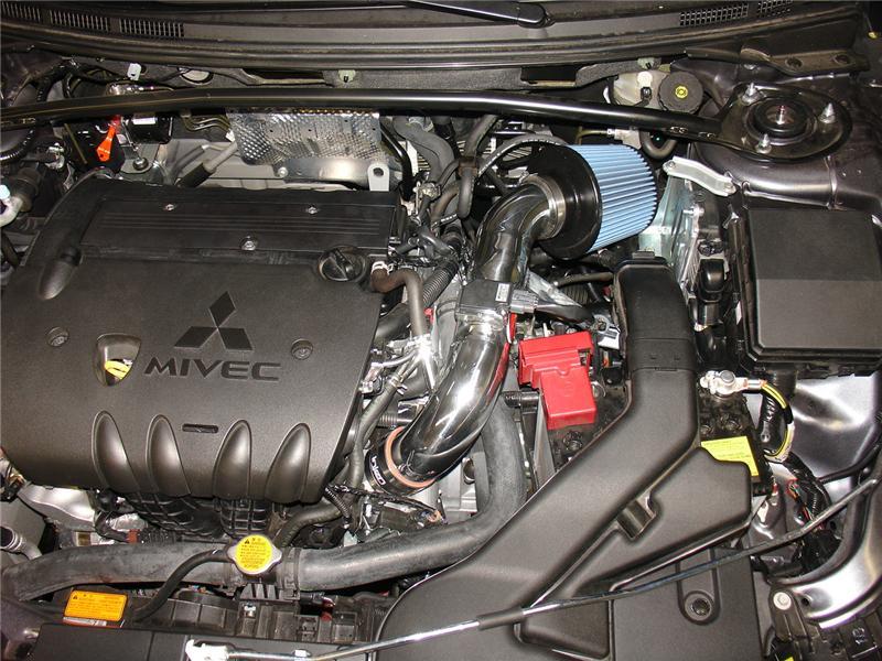 Injen 08-13 Lancer/Outlander Sport 2.0L 4 Cyl. Polished Short Ram Intake w/ MR Tech/Air Fusion SP1832P