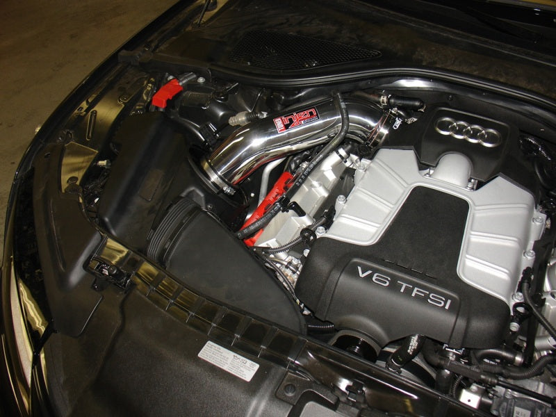 Injen 12-18 Audi A7 3.0L Supercharged Polished Short Ram Intake w/ MRI Tech & Air Horn SP3085P