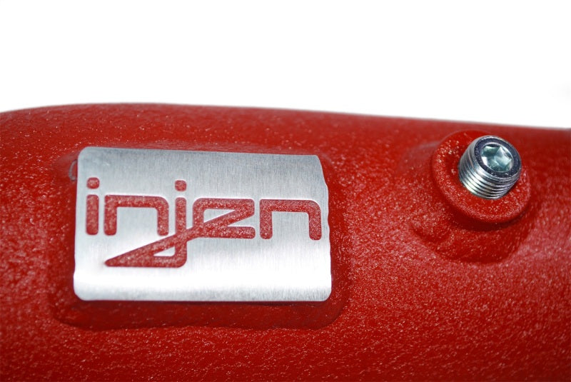 Injen 17-19 Honda Civic Type-R Aluminum Intercooler Piping Kit - Wrinkle Red SES1582ICPWR