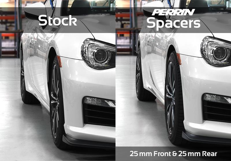 Perrin Subaru 5x100 30mm Wheel Spacers (One Pair) PSP-WHL-031BK