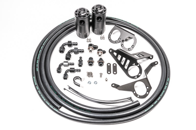 Dual Catch Can Kit, MK4 Supra, Fluid Lock / 1994-2002 Toyota Supra (all versions) 20-0387-FL