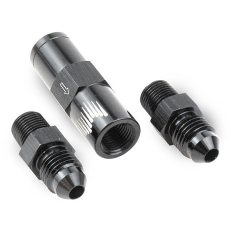 Snow Performance High Flow 4AN Water Check Valve Fittings (For 4AN SS Braided Line Kit) SNO-8CV-BRD