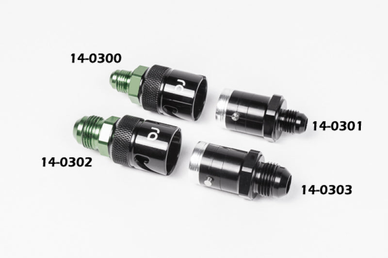 Radium Engineering 8AN Dry Break 27mm Fitting Outer 14-0302
