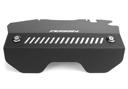 Perrin 15-16 Subaru WRX / STI Black Pulley Cover For FA DIT Engines PSP-ENG-152BK