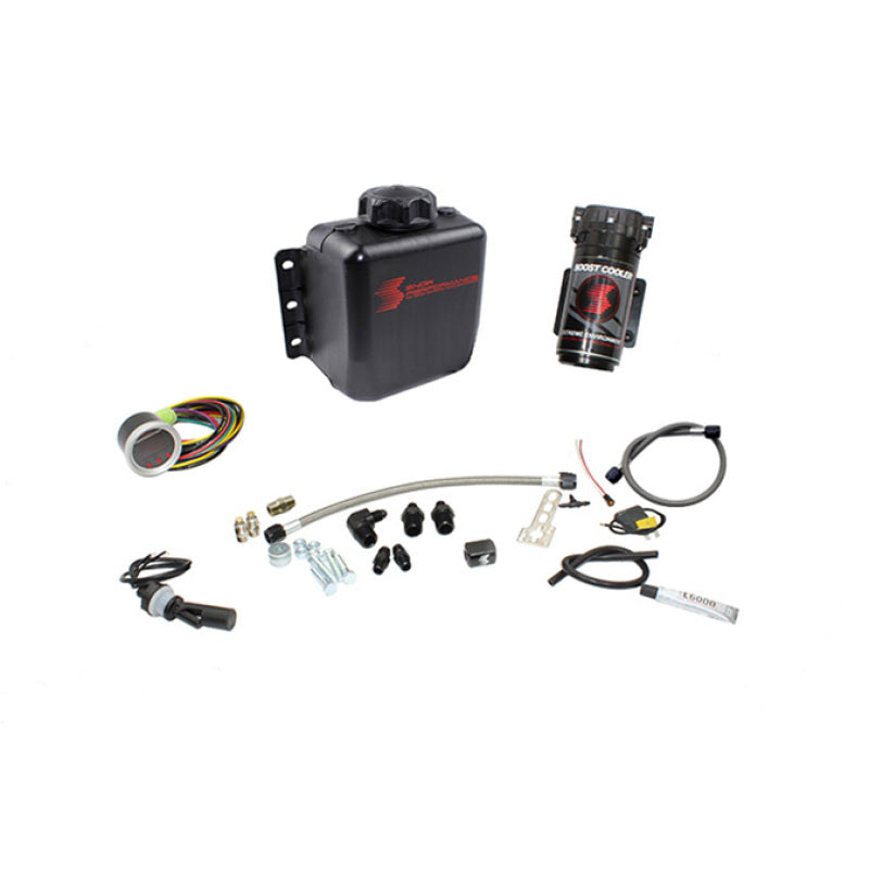 Snow Performance Stg 2 Boost Cooler F/I Prog. Water Injection Kit (SS Braided 4AN Fitting) - No Tank SNO-210-BRD-T