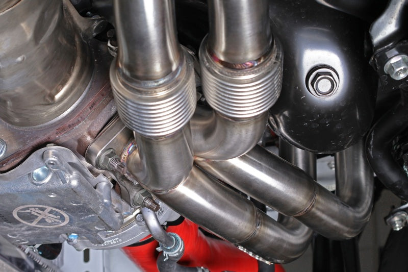 Perrin 22-24 Subaru WRX / 20-24 OBXT & Legacy XT / 19-24 Ascent Equal Length Header - Brushed SS PSP-EXT-058