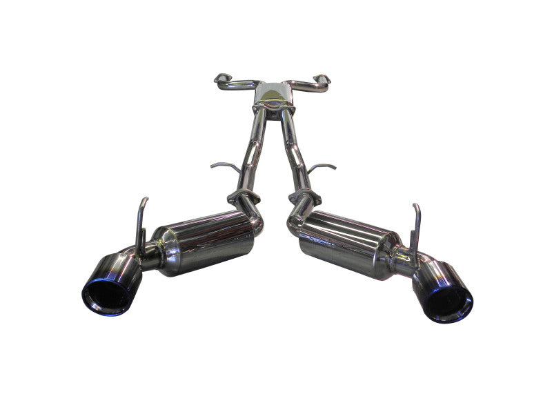 Injen 09-20 Nissan 370Z Dual 60mm SS Cat-Back Exhaust with Built In Resonated X-Pipe SES1989TT