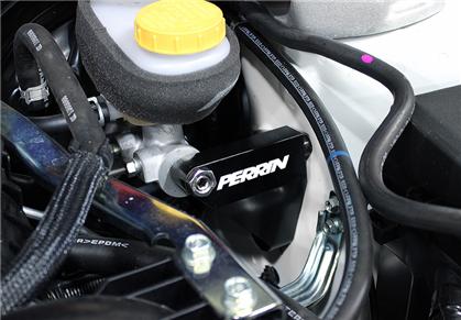 Perrin 2015 Subaru WRX/STi Master Cylinder Brace - Black PSP-BRK-403BK