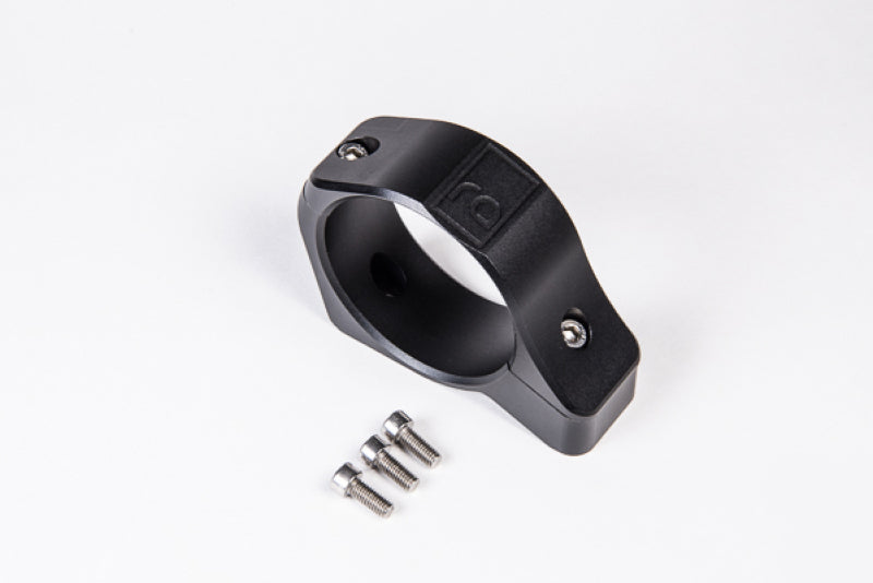 Radium Engineering 2-Piece Fuel Pump Clamp 60mm - Black W/ Logo 20-0218
