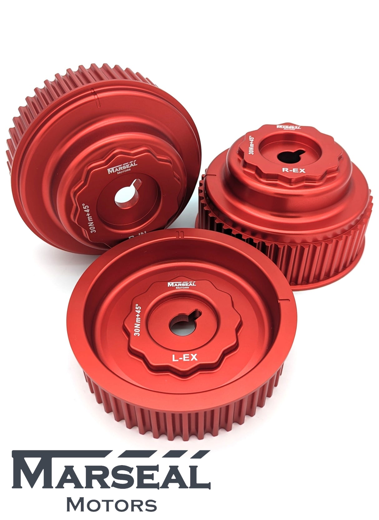 Marseal Motors - Aluminium Camshaft Sprocket Set 99-05 WRX EJ205