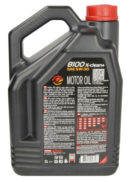 MOTUL 8100 X-Clean+ 5W30 - 5L