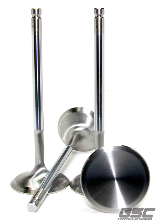 GSC P-D Subaru EJ Series EJ205/EJ207/EJ257 37mm Head (+1mm) Chrome Polished Intake Valve - Set of 8