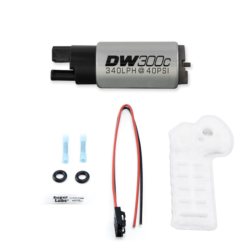 DeatschWerks 340lph DW300C Compact Fuel Pump 17-20 Honda Civic Type R (w/o Mounting Clips) 9-307-1059