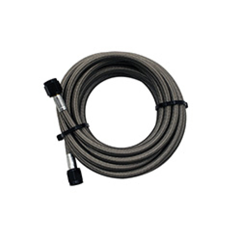 Snow Performance 5ft Stainless Steel Braided Water Line (4AN Black) SNO-800-BRD