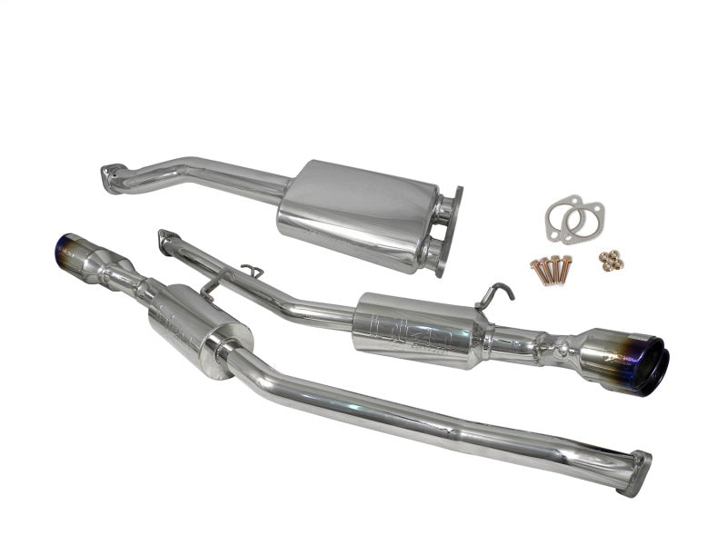 Injen 10-13 Hyundai Genesis Coupe 2.0L(t) 4cyl SS Exhaust w/ 76mm Y-Pipe Resonator/Molded SS Flanges SES1386TT