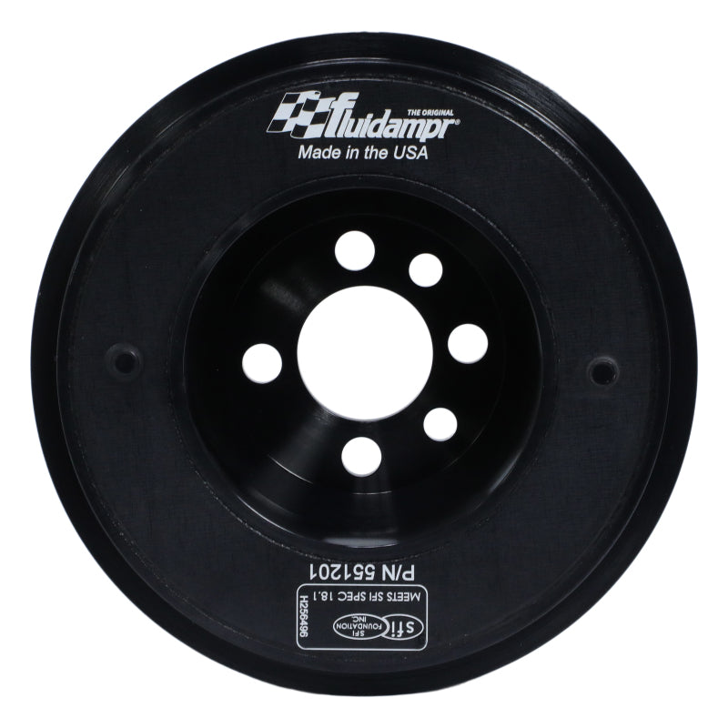 Fluidampr VW 2000-2005 1.8L Turbo Motor (4 bolt hole mounting) Steel Internally Balanced Damper 551201