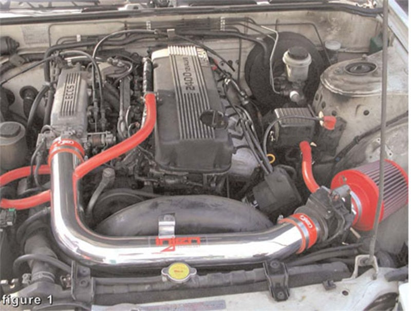 Injen 89-90 Nissan 240SX L4 2.4L Black IS Short Ram Cold Air Intake IS1910BLK