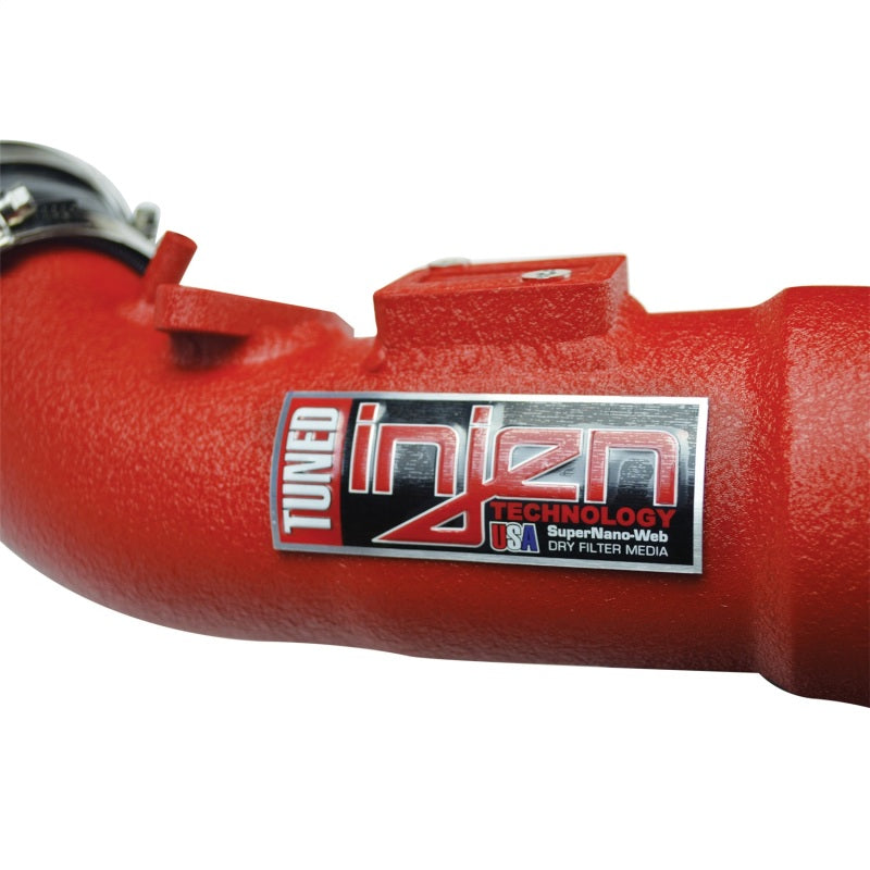 Injen 17-19 Honda Civic Type R 2.0T Wrinkle Red Short Ram Air Intake SP1583WR