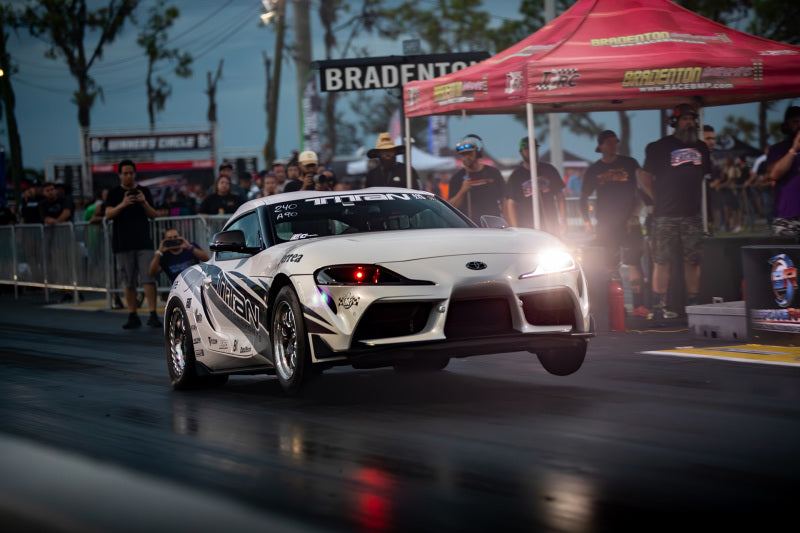 CSF Gen 2 B58 Race X Charge-Air-Cooler Manifold - Thermal Black Finish 8400B